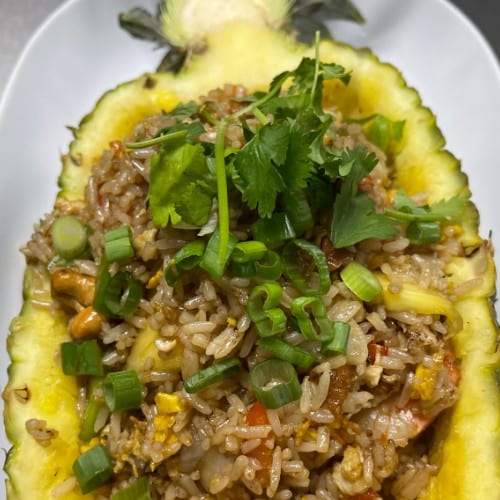 Pineapple Fried Rice.