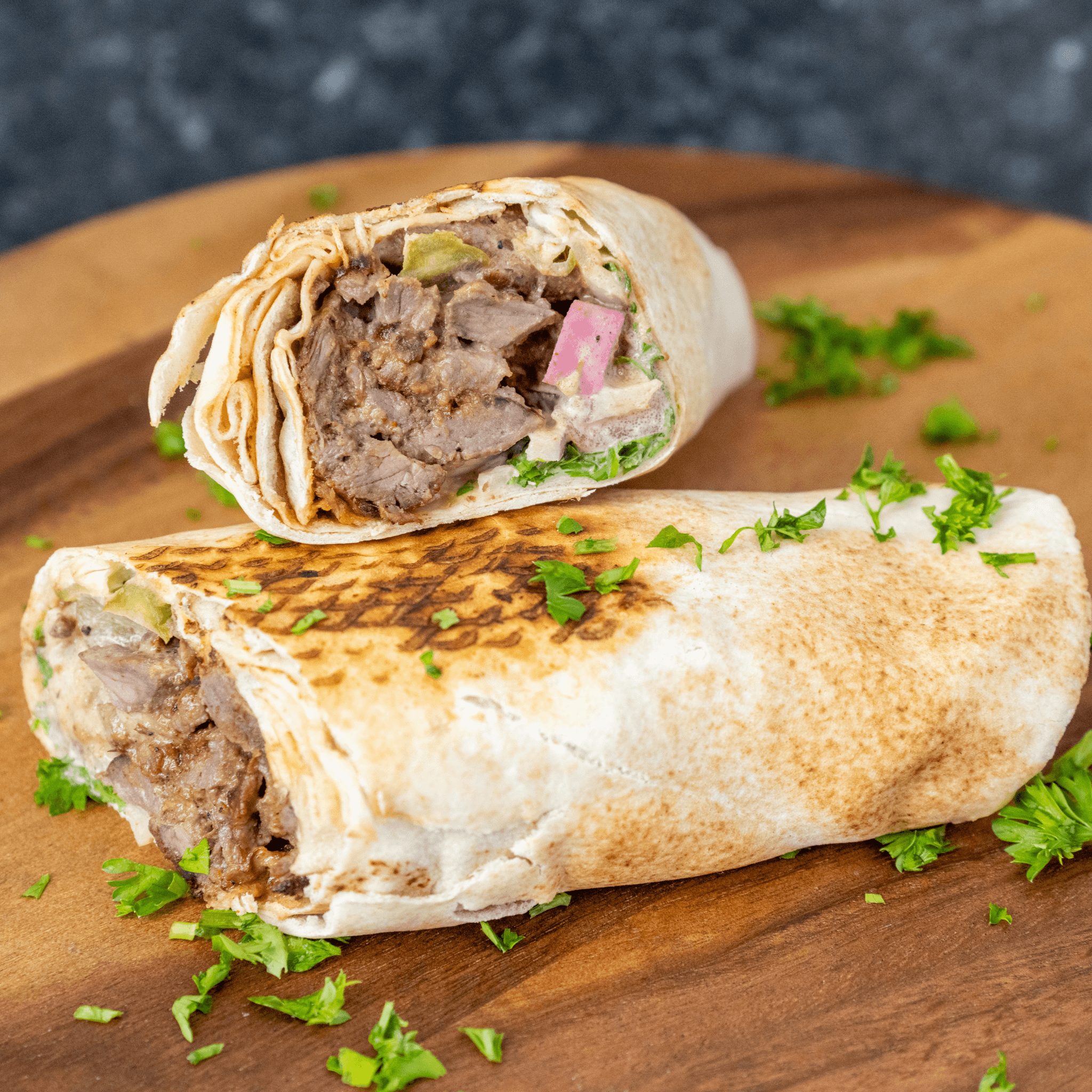 Mixed Shawarma Wrap.