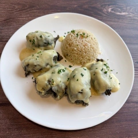 GRAPE LEAVES Dinner.