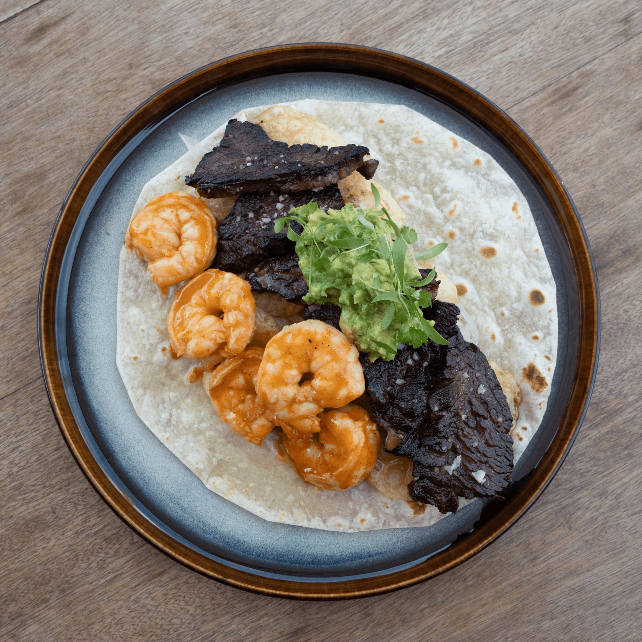 Carne Asada Burrito.