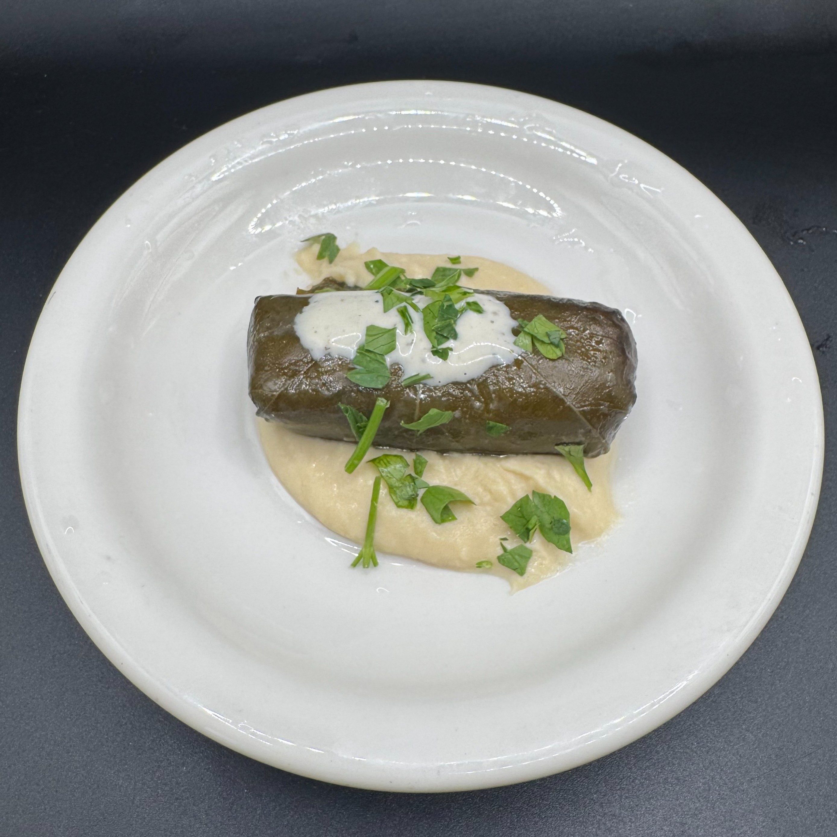 Side of Grape Leaves.