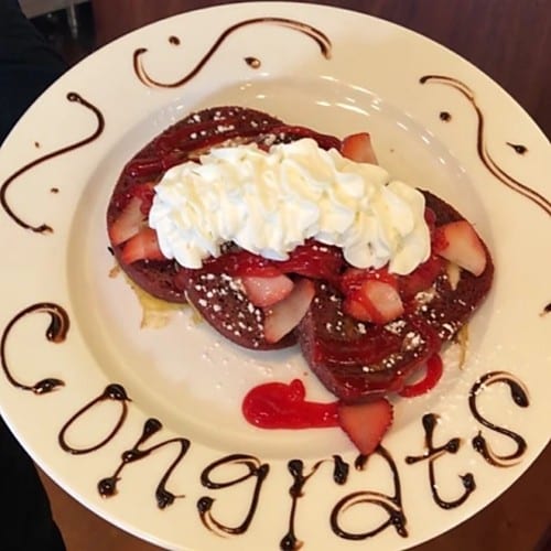 Red Velvet French Toast.