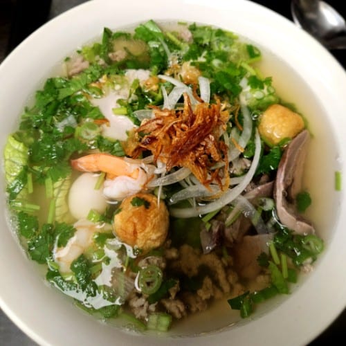 Combination Noodle Soup.