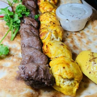 Chicken Soltani Kabob