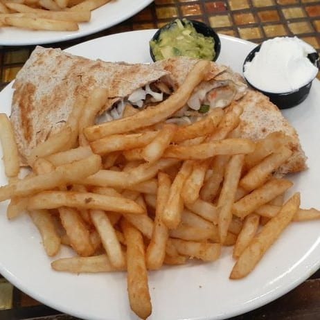 Shrimp Quesadilla.