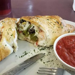 Vegetarian Stromboli