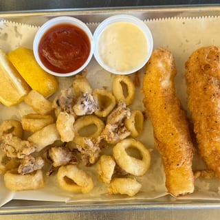 Calamari with Choice of Side