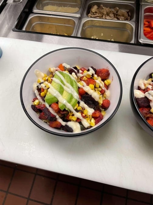Roasted Veggie Bowl.