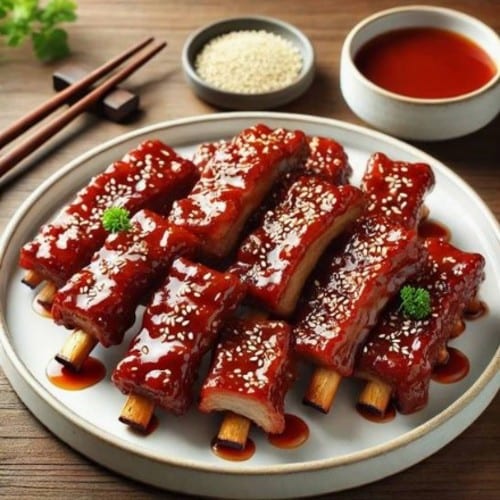 BBQ Bone-In Spare Ribs.