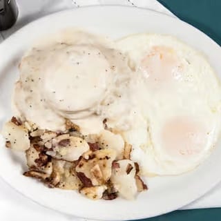 Chicken Fried Steak and Eggs