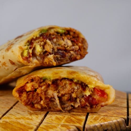 Beef Birria Burrito.