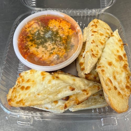 Cheesy Garlic Bread.