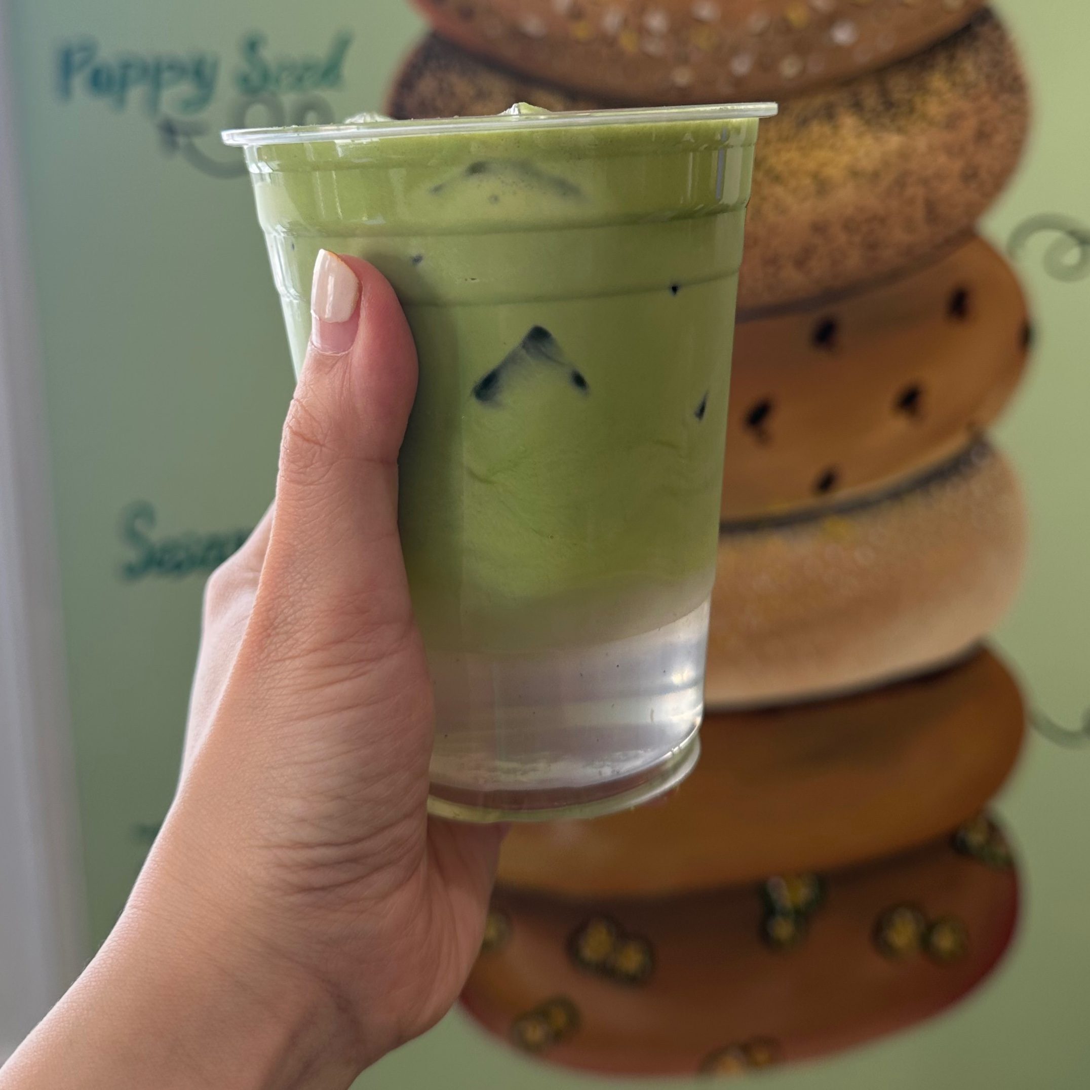 Iced coconut cloud matcha.