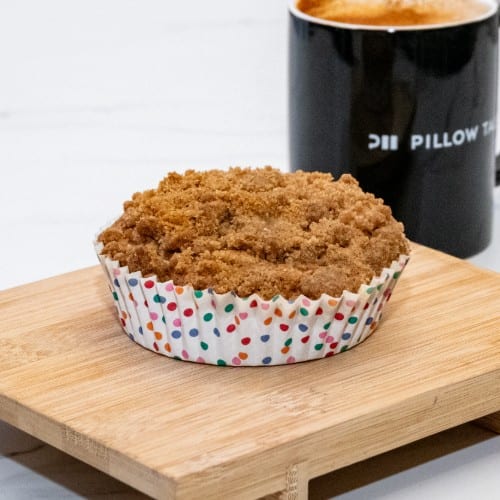 Muffin Top Zucchini Coffee Crumble.