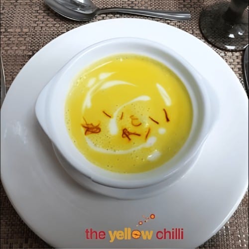 Coconut Zaffrani Shorba.