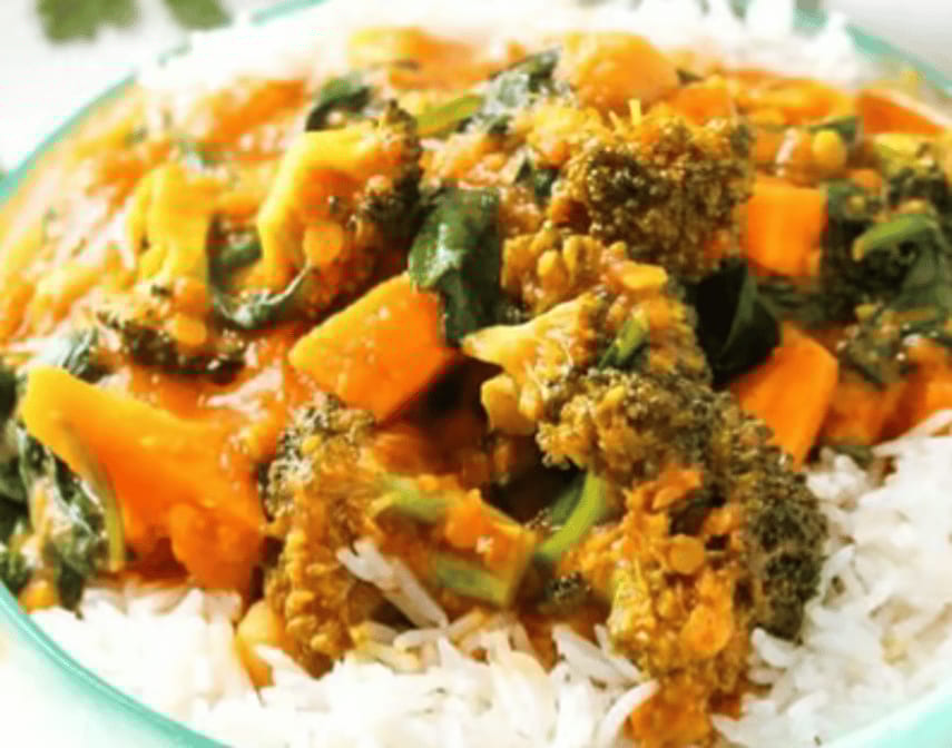 Vegetable Korma.
