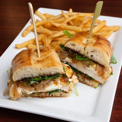 Figgy Chicken Sandwich.