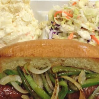 Smoked Sausage Plate (With Bun)