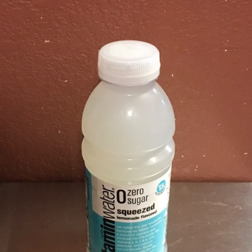Vitamin Water zero sugar  squeezed lemonade.