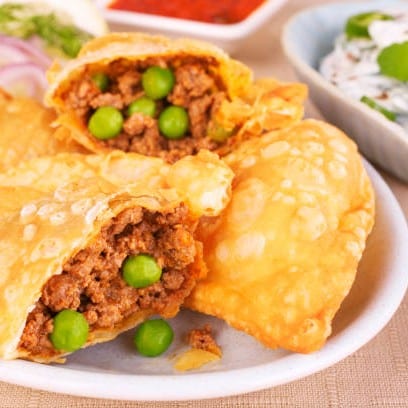 Meat Samosa (Beef).