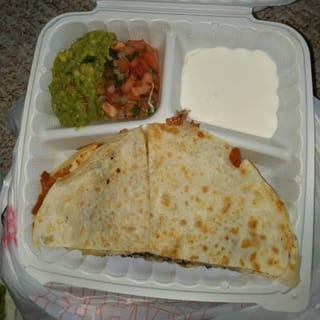 Brent's Veggie Quesadilla