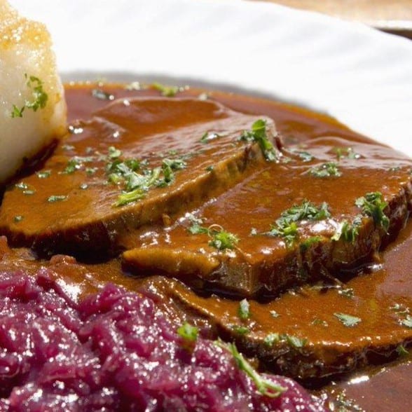 Sauerbraten.