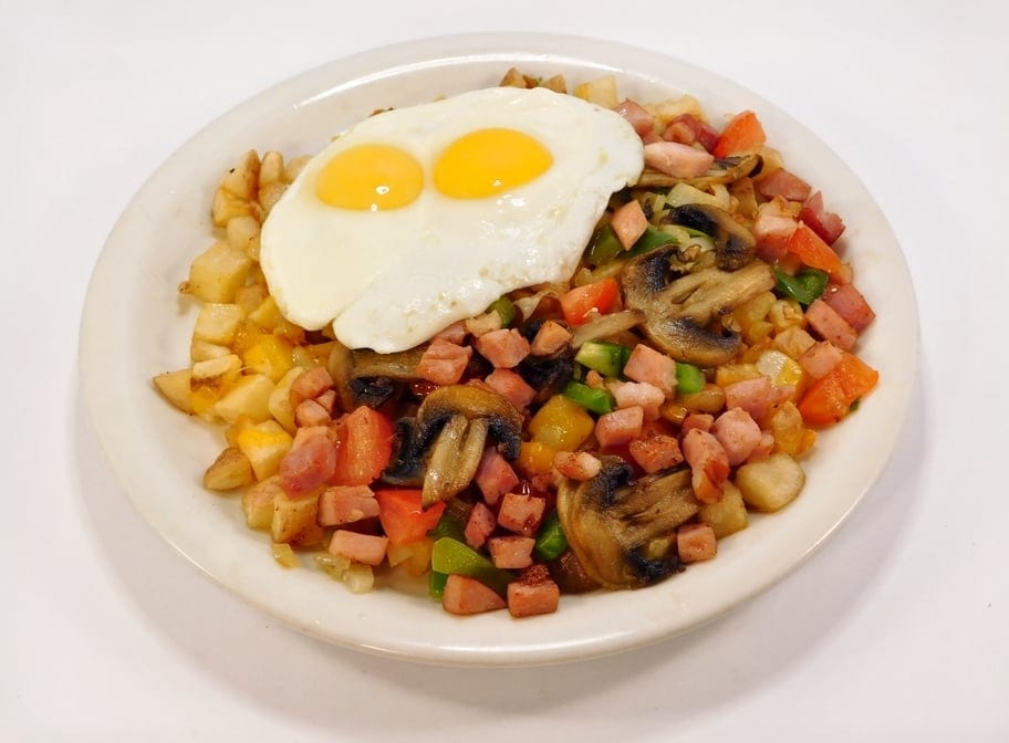 Ham & Veggies Skillet.