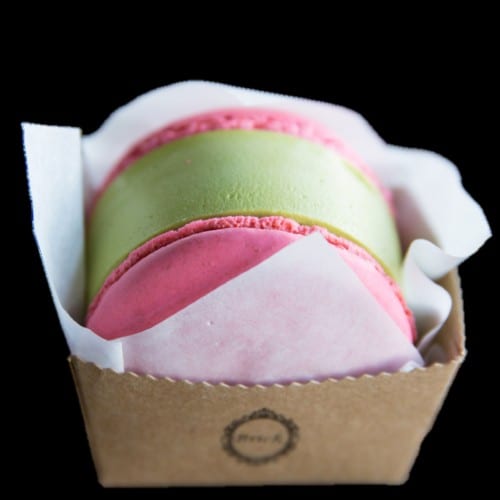 Macaroon Ice Cream Sandwich.