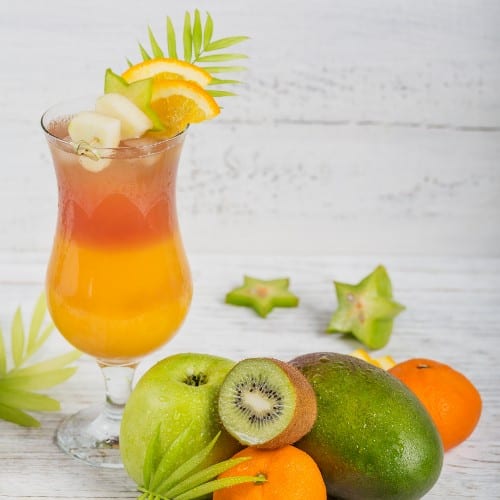 3 Mix (Peach, Fruit Punch, Lemonade).