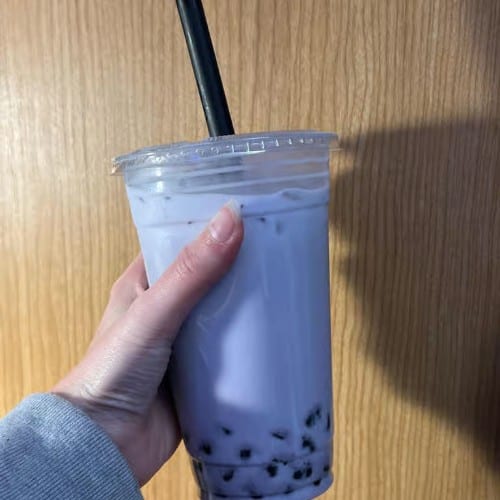 Taro Milk Tea.