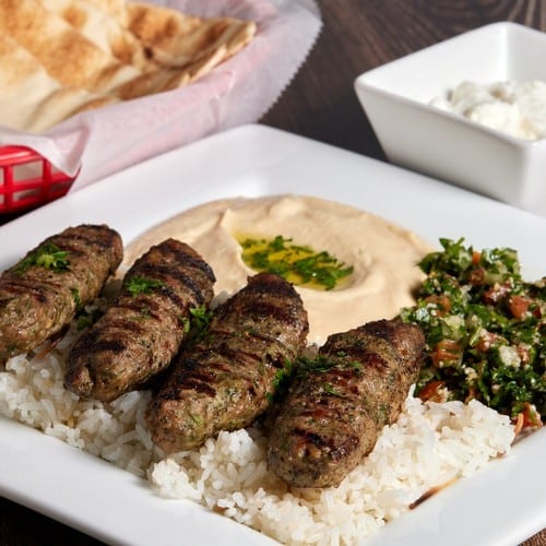 Kefta Lamb Platter.