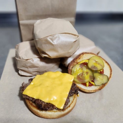 Little Big CheeseBurger Bag Size.