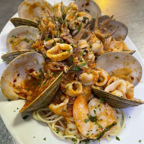 Seafood Marinara or Fra Diavolo.