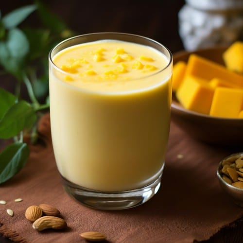 Mango lassi.