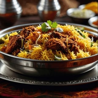 Goat Dum Biryani