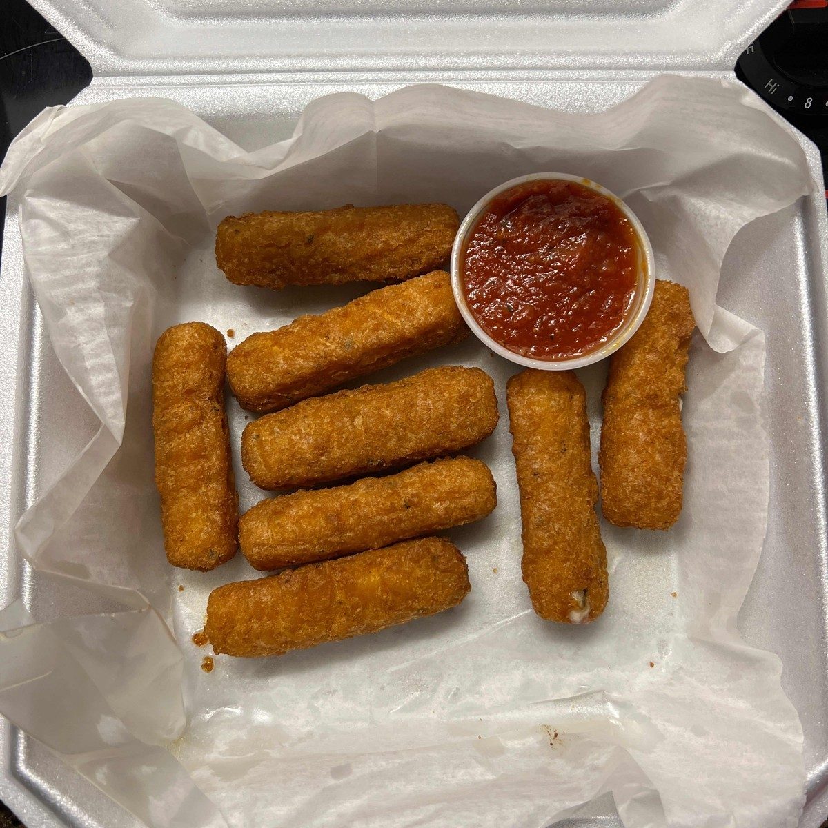 Mozzarella Sticks.