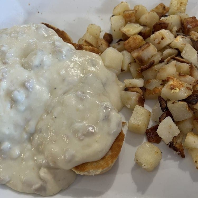 Side Sausage Gravy.