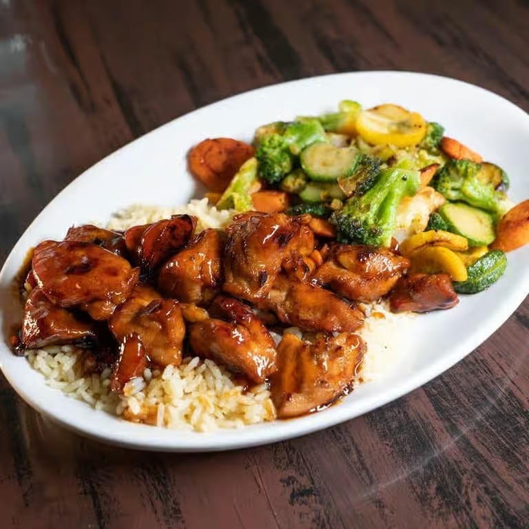 Bourbon Chicken.