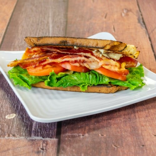 Breakfast BLT Sandwich.