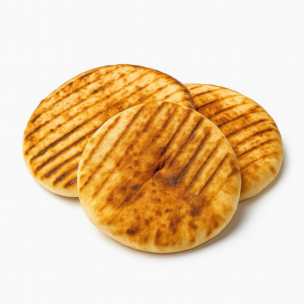 3 Deluxe Toasted Pitas.