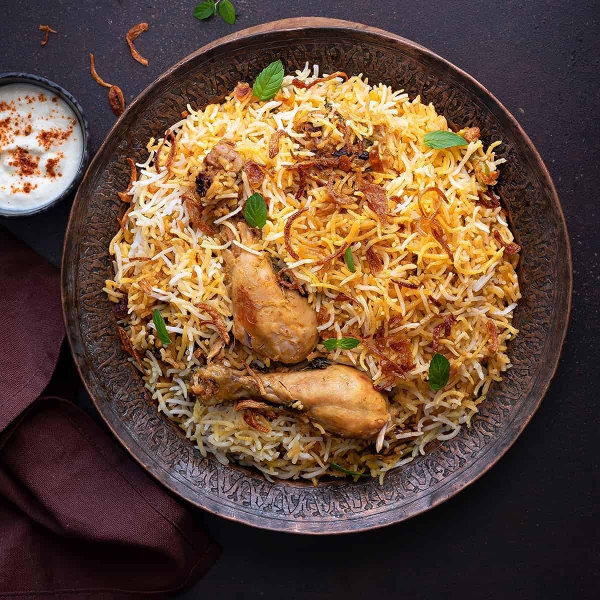 2 Chennai Chicken Biriyani Combo.