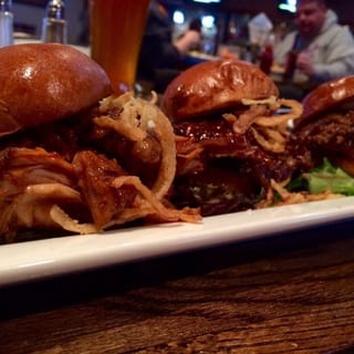 Smoked Pulled Pork Sliders (2)