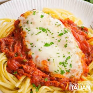 Chicken Parmesan with Pasta