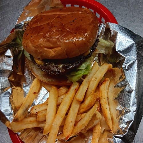 Bangin Burger Basket.