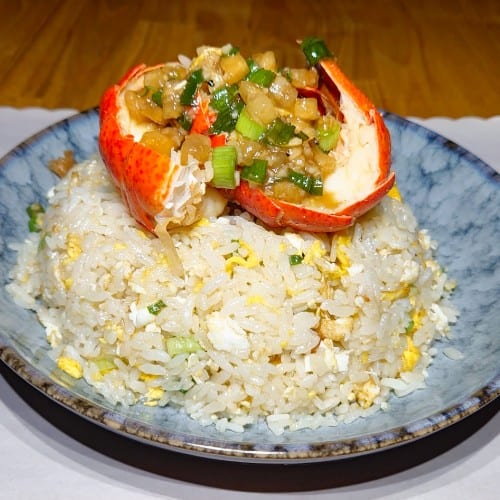 Lobster Tail Fried Rice.