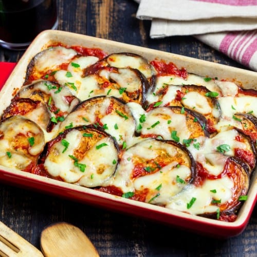 Eggplant Rollatini Pasta.