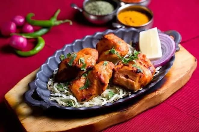 Ajwani Salmon (Spiced Salmon).