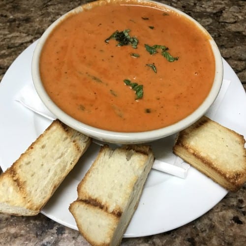 Tomato Basil Soup.