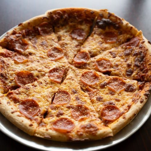 Large Pepperoni Pizza.