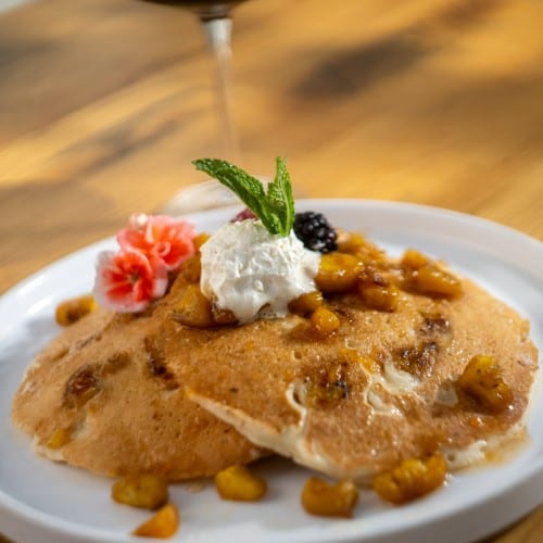 Sweet Plantain Pancake.